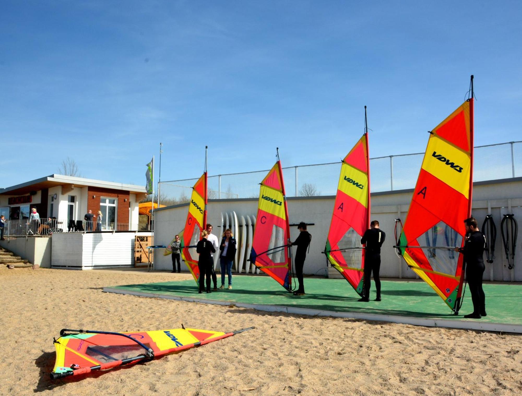 All-On-Sea Camp & Sport Resort Leipzig Am Schladitzer See Rackwitz Exterior photo