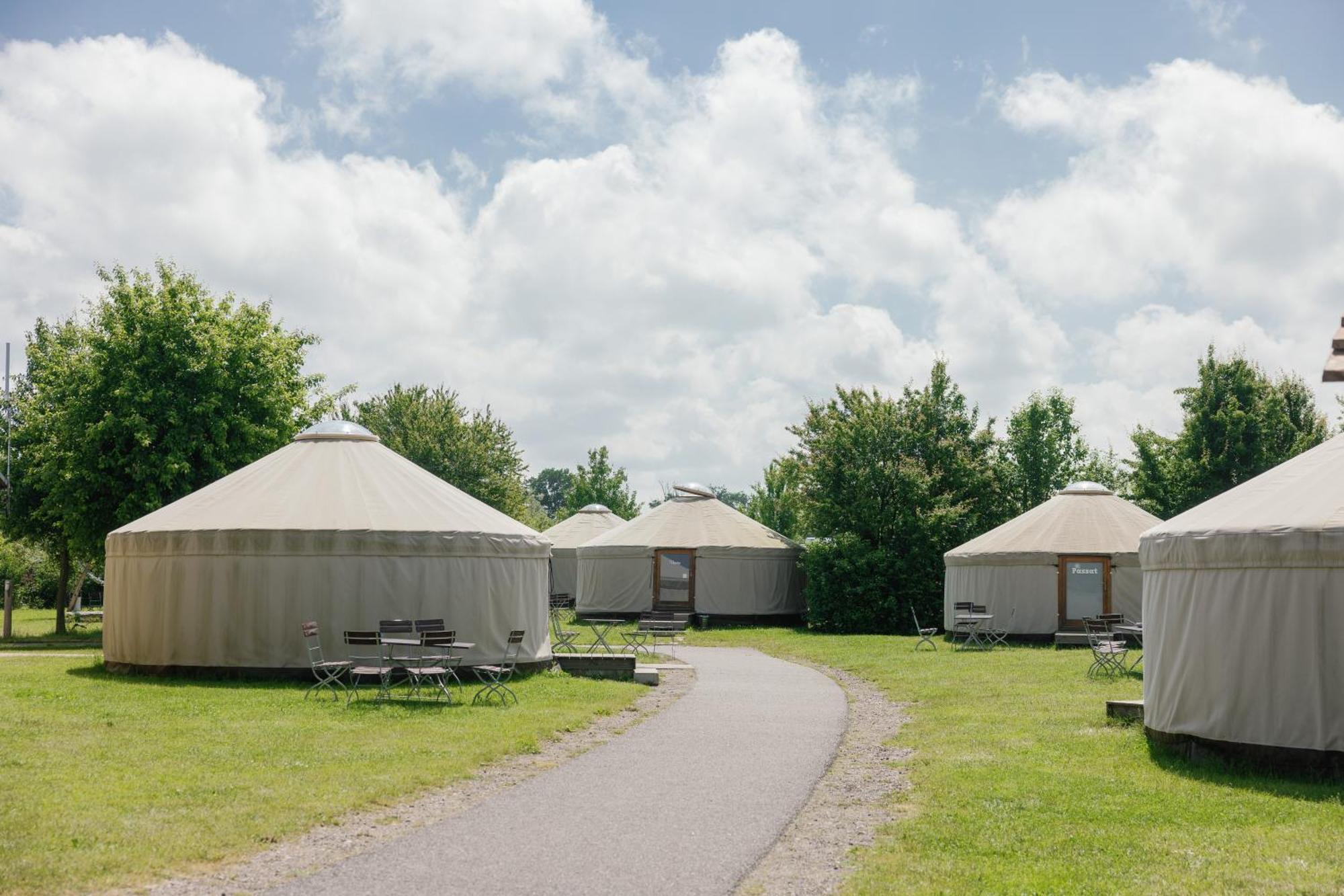 All-On-Sea Camp & Sport Resort Leipzig Am Schladitzer See Rackwitz Exterior photo